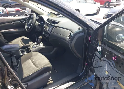 2017 Nissan Rogue Sv z USA, uszkodzony, nr VIN KNMAT2MT9HP535147